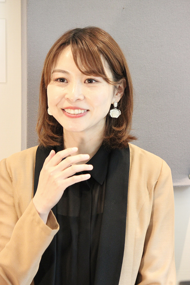 インタビュー写真